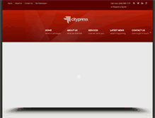 Tablet Screenshot of citypress.ca